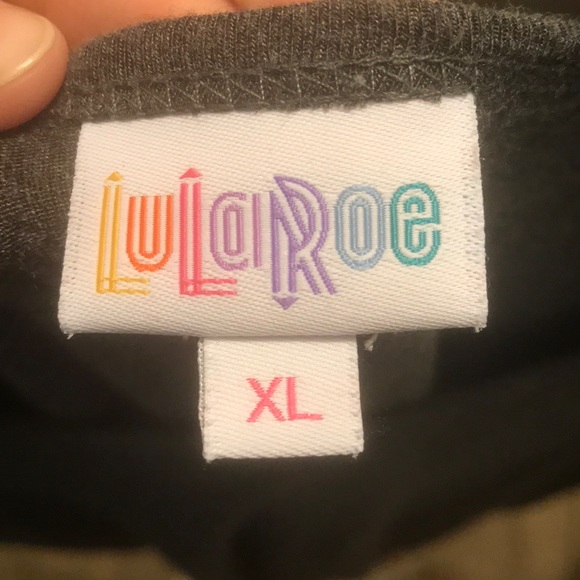 Gray Lularoe Irma - Picture 3 of 3
